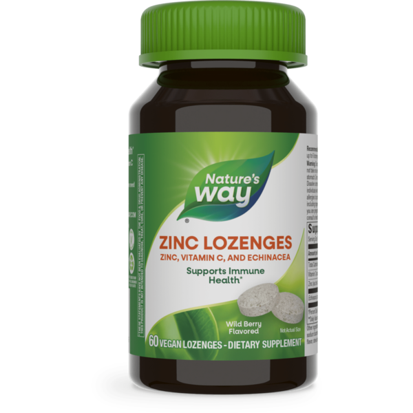 Cold, Flu & Allergy Nature's Way Zinc Lozenges hero