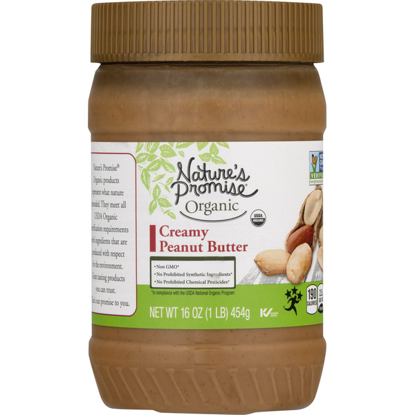 Spreads, Jam & Jelly Nature's Promise Organic Creamy Peanut Butter hero