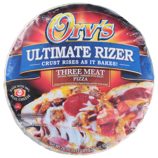 Frozen Pizza Orv's Pizza, Three Meat hero