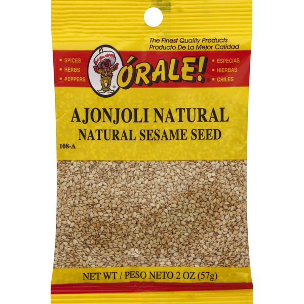 Nuts, Seeds & Dried Fruit ÓRALE! Sesame Seeds, Natural hero