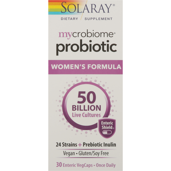 Dietary Supplements Solaray Probiotic, Women's Formula, Enteric VegCaps hero