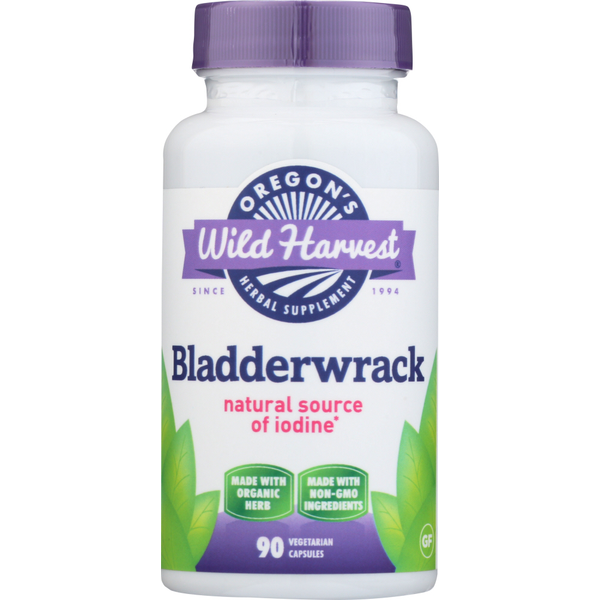 Vitamins & Supplements Oregon's Wild Harvest Bladderwrack 90 Cap hero