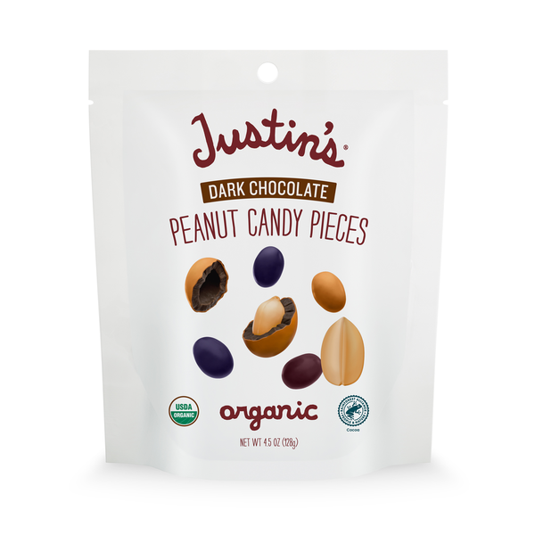 Justin's Dark Chocolate Peanut Candy Pieces hero