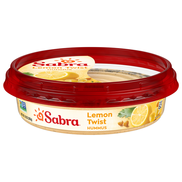 Fresh Dips & Tapenades Sabra Hummus, Lemon Twist hero