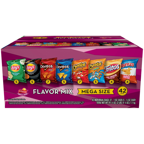 Chips & Pretzels Frito Lay Snacks , Flavor Mix Cube hero