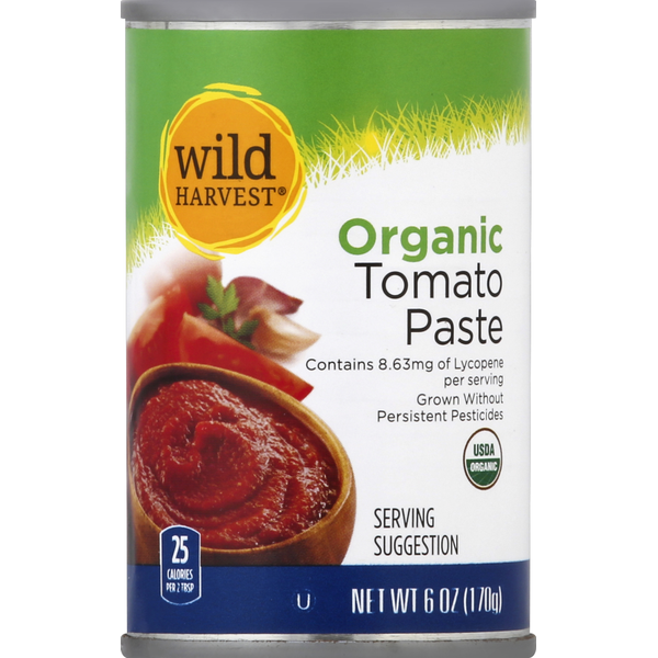 Canned & Jarred Vegetables Wild Harvest Tomato Paste, Organic hero