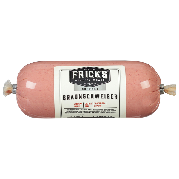 Packaged Meat Frick's Braunschweiger, Gourmet hero