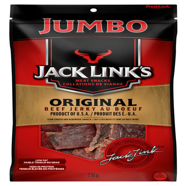 Popcorn & Jerky Jack Link's Beef Jerky, Original, Meat Snacks hero