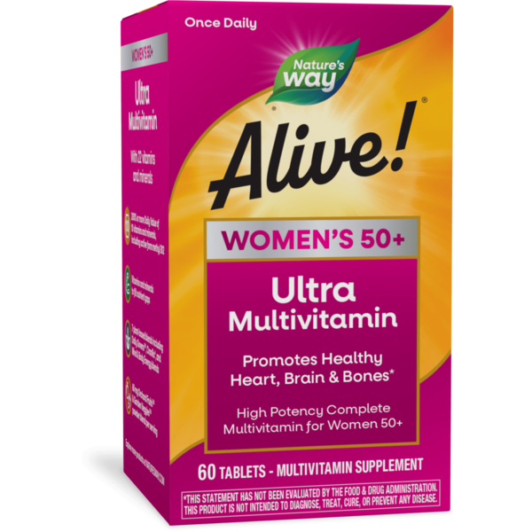 Multi-Vitamins Nature's Way Alive!® Womens 50+ Ultra Multivitamin hero