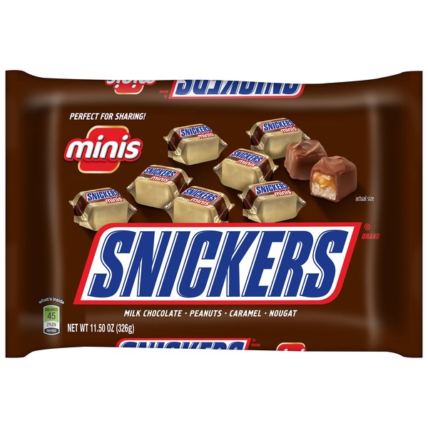 Candy & Chocolate SNICKERS Original Minis Chocolate Candy Bars hero