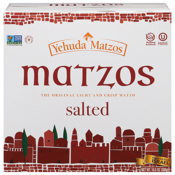 Kosher Foods Yehuda Matzo, Salted hero