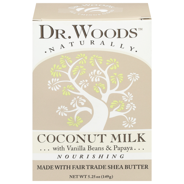 Body Lotions & Soap Dr. Woods Soap, Coconut Milk, Nourishing hero