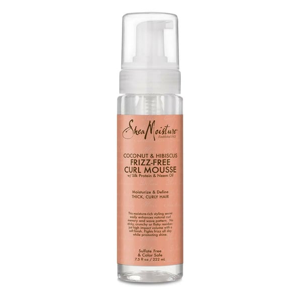 Hair Care SheaMoisture Curl Mousse Coconut And Hibiscus hero