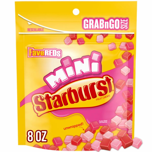 Candy & Chocolate STARBURST FaveREDS Minis Fruit Chews Candy hero