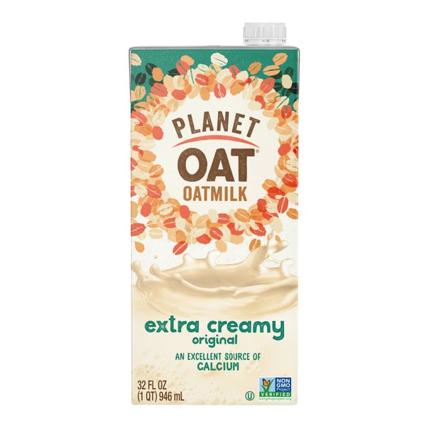 Planet Oat Extra Creamy Shelf-Stable Oatmilk hero