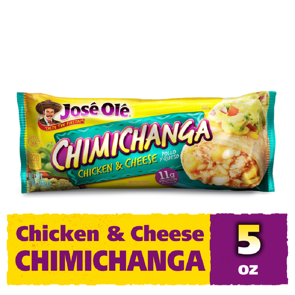 Frozen Meals José Olé Chicken & Cheese Chimichanga hero