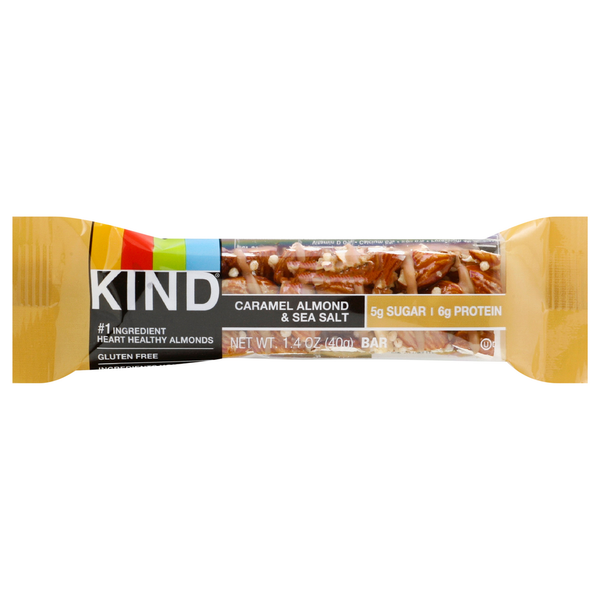 Protein, Energy & Granola Bars KIND Caramel Almond & Sea Salt hero