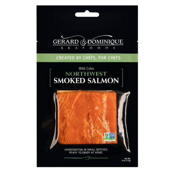 Seafood Gerard & Dominique Seafoods Wild Smoked Coho Salmon hero