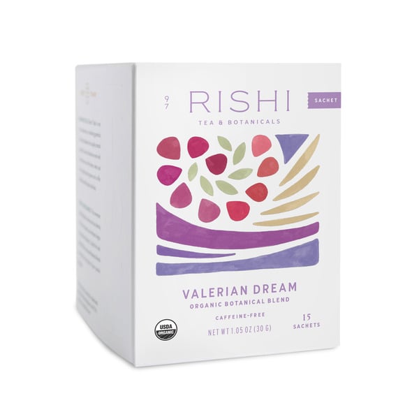 Tea Rishi Tea & Botanicals Valerian Dream, Tea Sachets hero