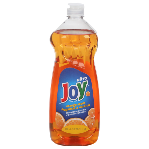 Dish Detergents Joy Dishwashing Liquid, Orange Scent hero