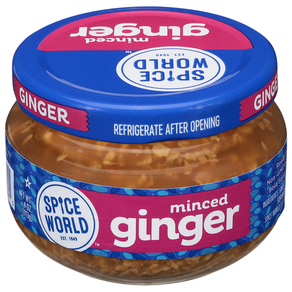 Spices & Seasonings Spice World Ginger, Minced hero