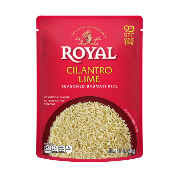 Publix Royal Ready to Heat Microwave Cilantro Lime, Seasoned Basmati ...