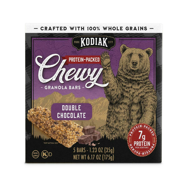 Energy & Granola Bars Kodiak Cakes Double Chocolate Chewy Bars hero