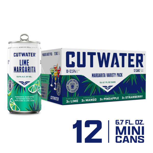 Cutwater Tequila Margarita Variety, Mini Cans hero