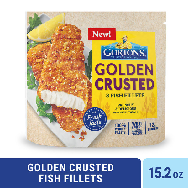 Frozen Meals Gorton's Golden Crusted Fillets hero