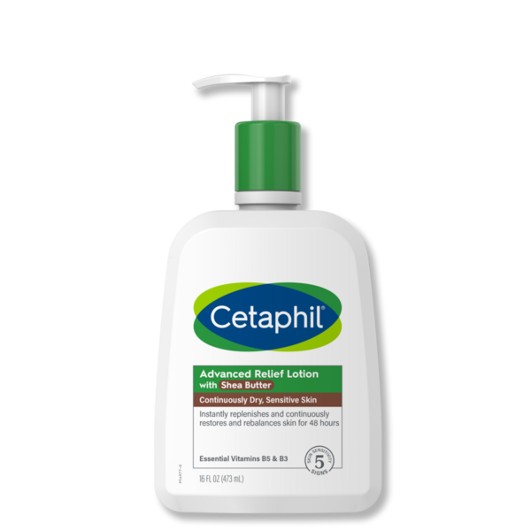 Skin Care Cetaphil Relief Face Lotion with Shea Butter hero