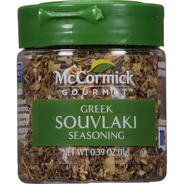 Spices & Seasonings McCormick Gourmet™ Greek Souvlaki Seasoning hero