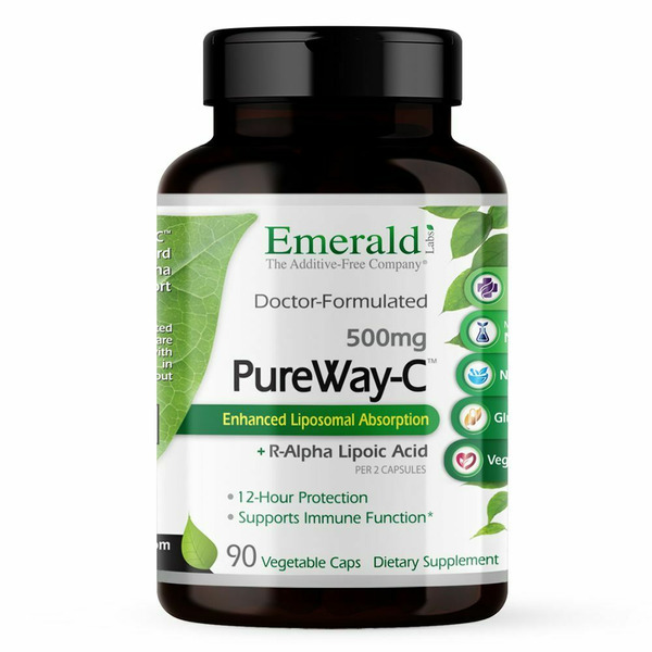 Dietary Supplements Emerald Labs PureWay C + R-Alpha Lipoic Acid hero