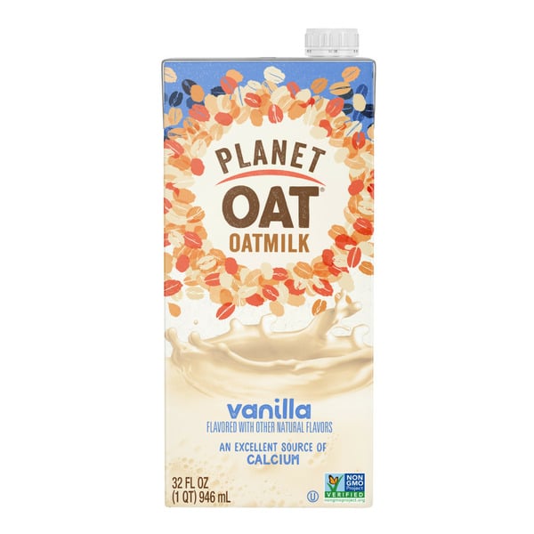 Milk Planet Oat Vanilla Shelf-Stable Oatmilk hero