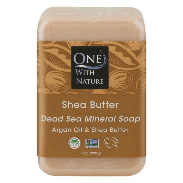 Body Lotions & Soap One with Nature Soap, Dead Sea Mineral, Shea Butter hero