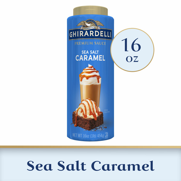 Honeys, Syrups & Nectars Ghirardelli Premium Sea Salt Caramel Sauce hero