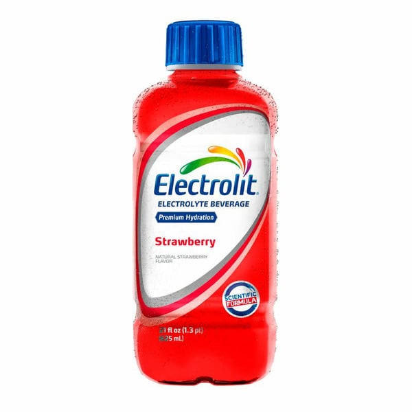 Juice & Nectars Electrolit Strawberry, Electrolyte Beverage, Premium Hydration hero