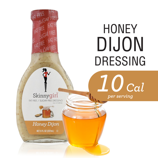 Salad Dressing & Toppings Skinnygirl Fat-Free | Sugar-Free Honey Dijon Salad Dressing, 8 FL OZ hero