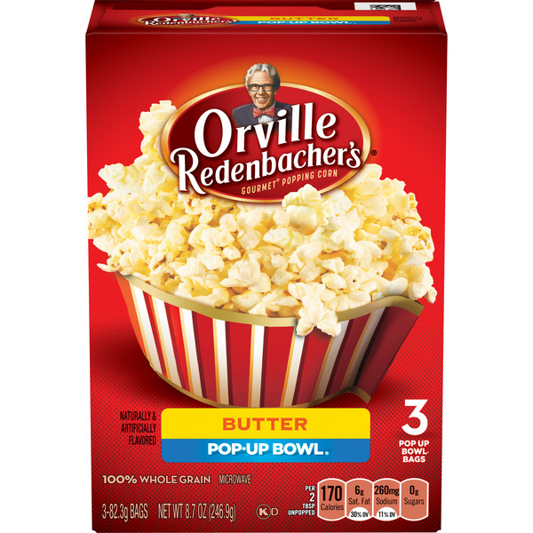 Popcorn & Jerky Orville Redenbacher's Butter Popcorn hero