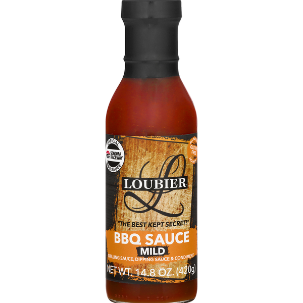 Condiments Loubier BBQ Sauce, Mild hero