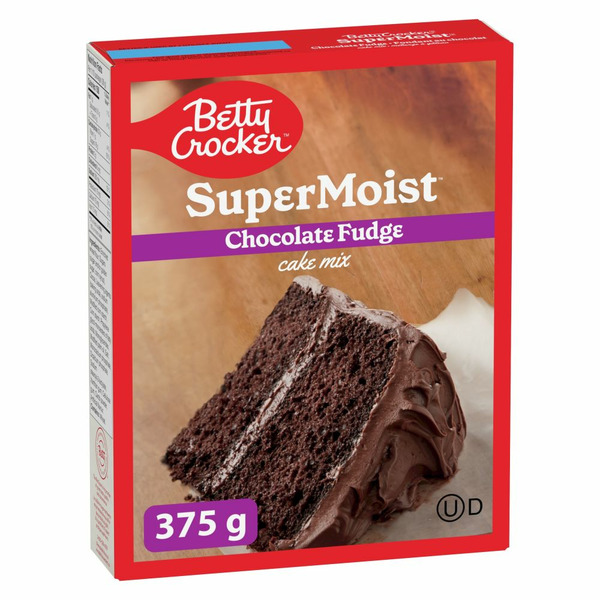 Doughs, Gelatins & Bake Mixes Betty Crocker Super Moist Chocolate Fudge Cake Mix hero