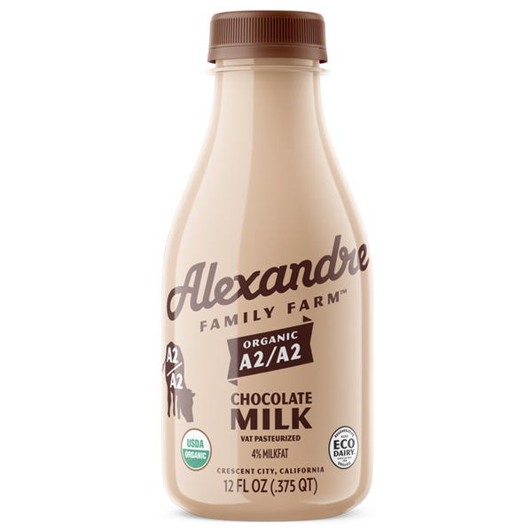 Milk Alexandre Family Farm Certified Regenerative Organic A2/A2 Chocolate Milk hero