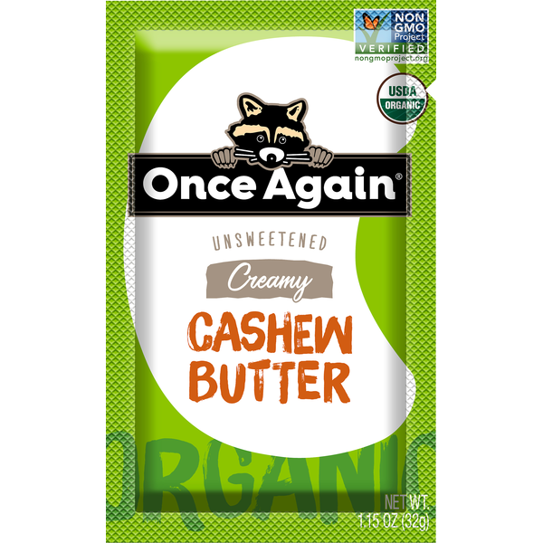 Butter Once Again Cashew Butter, Organic, Creamy, Unsweetened hero