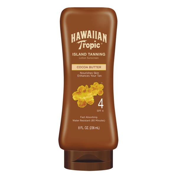 Body Lotions & Soap Hawaiian Tropic Sunscreen Lotion, Island Tanning, SPF 4 hero