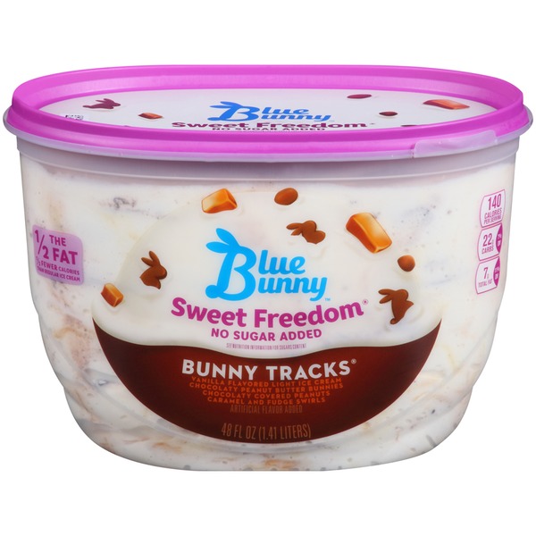 Ice Cream & Ice Blue Bunny Sweet Freedom Bunny Tracks Ice Cream hero