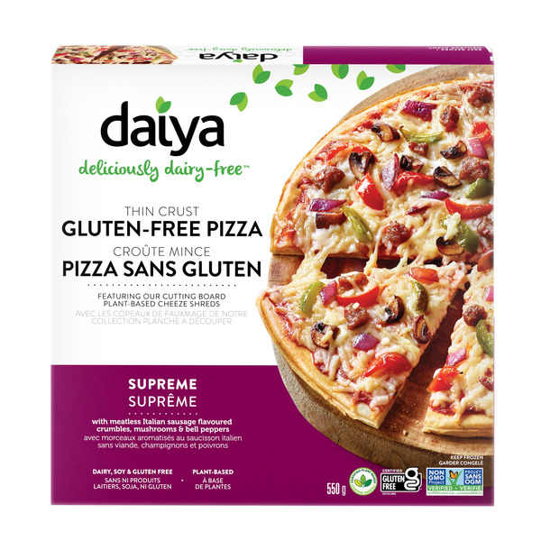 Natural Value Daiya Dairy Free Supreme Gluten Free Pizza hero