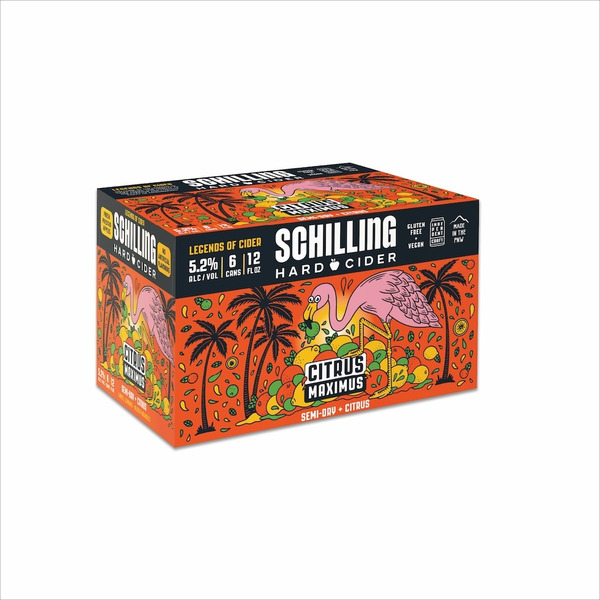 Beers & Coolers Schilling Hard Cider Citrus Maximus hero