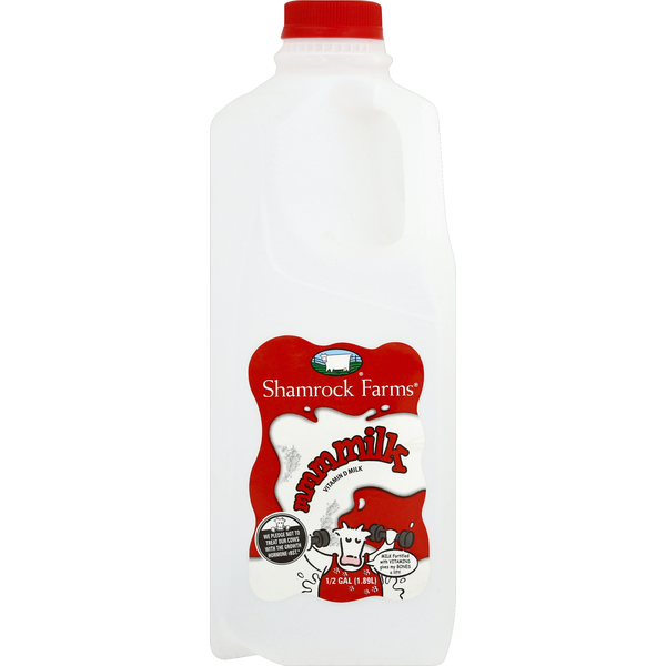 Milk Shamrock Farms Milk hero