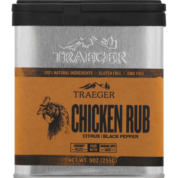 Kitchen Supplies Traeger Chicken Rub, Citrus, Black Pepper hero