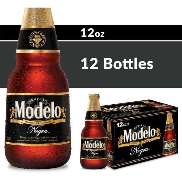 Beers & Coolers Modelo Negra Amber Lager Mexican Import Beer Bottles hero