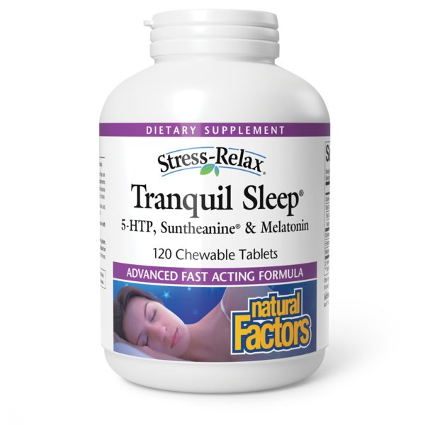 Stress & Sleep Aids Natural Factors Tranquil Sleep® hero